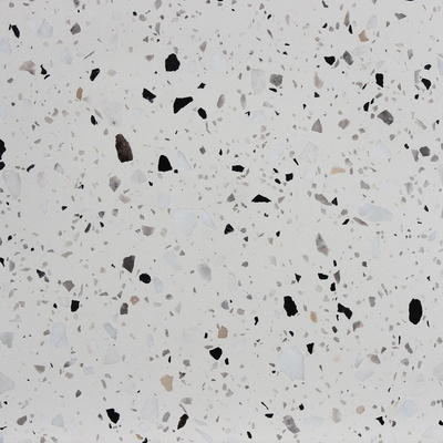 White Terrazzo Stone Flooring Tile Supplier