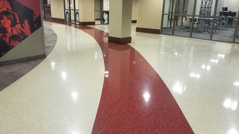product-Wholesale Red Terrazzo Flooring Manufacturers-AOFEI-img