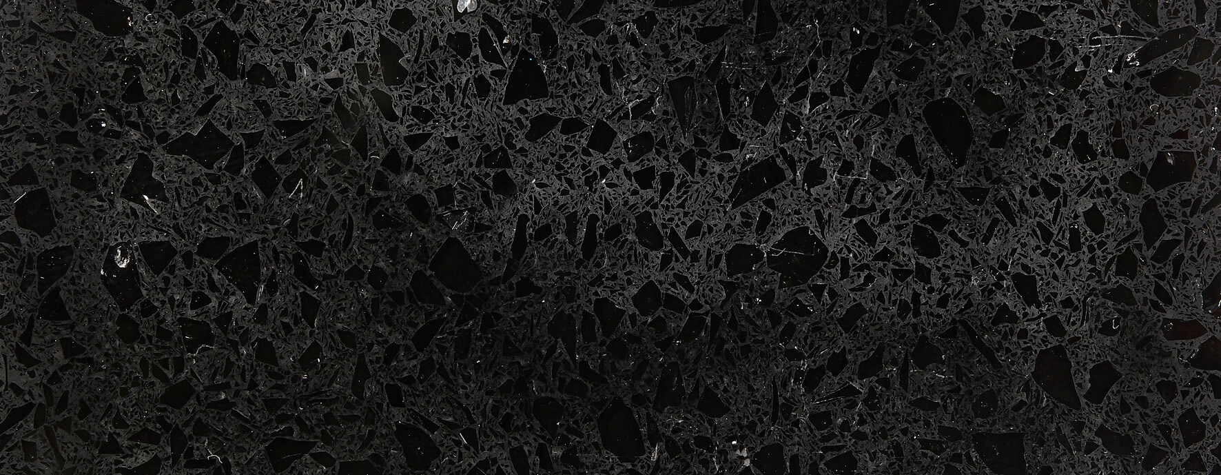 Natural Quartz Countertops Shower Tray Black Crystal